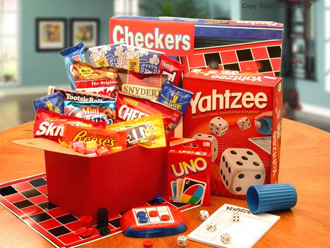 Game Night Gift Set - Boredom & Stress Relief Activity Care Package