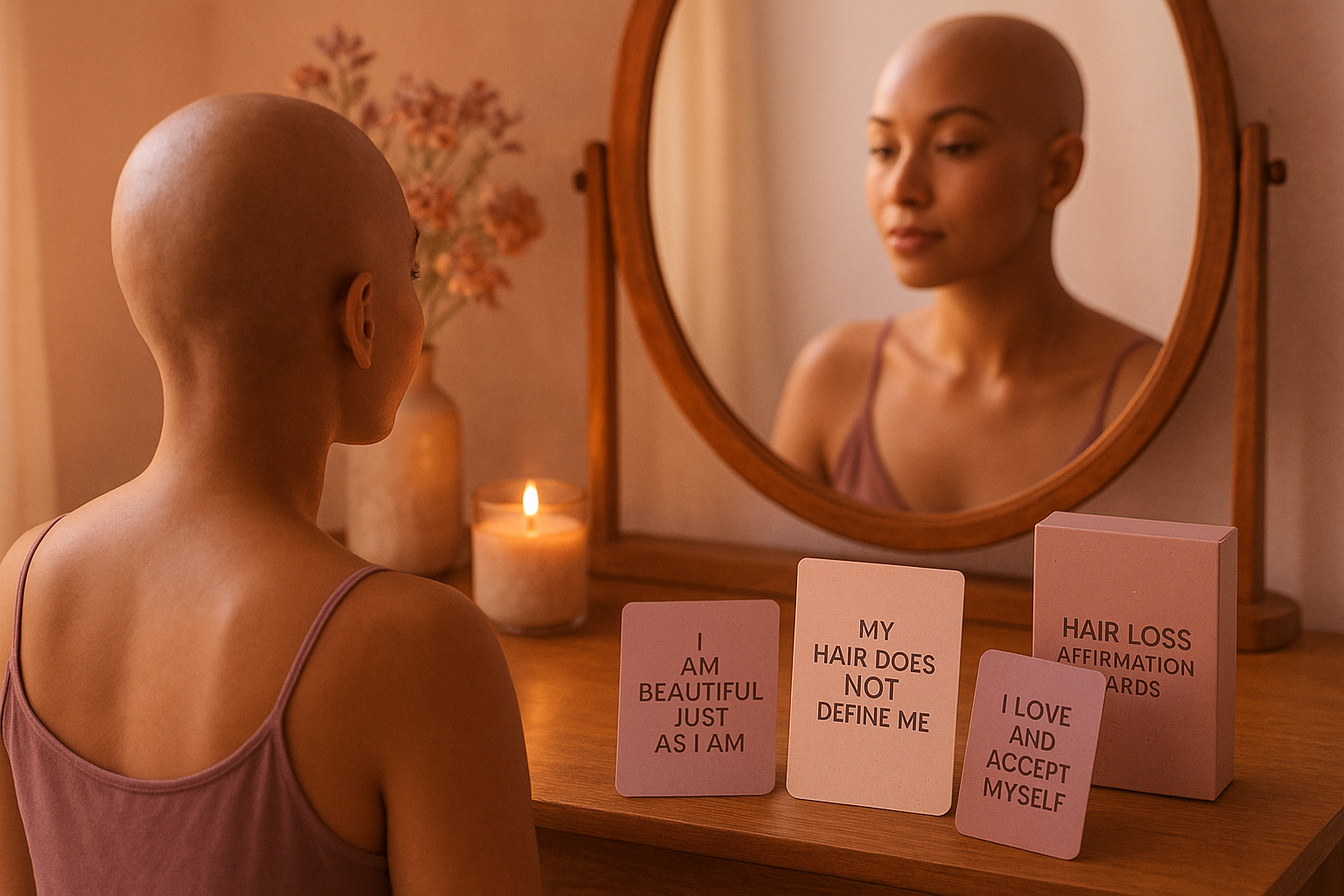 Hair Loss Warriors empowering lifestyle image